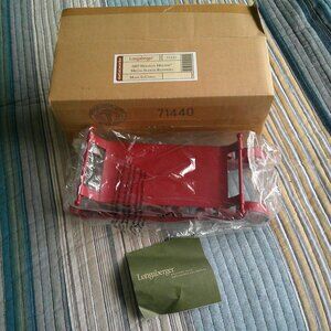 Longaberger 2007 Holiday Helper Metal Sleigh Runners NEW in box